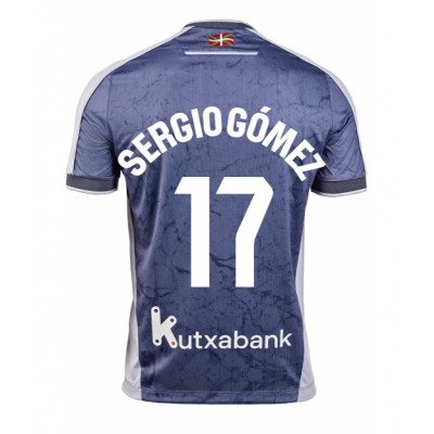 Real Sociedad Sergio Gomez #17 Bortatröja 2025-26 Kortärmad Real Sociedad Sergio Gomez #17 Bortatröja 2025-26 Kortärmad